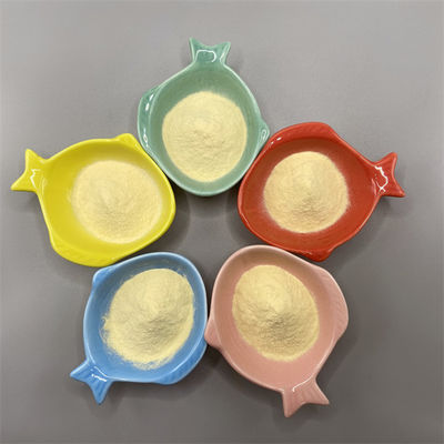 light yellow powder: Hydrolyzed protein 90%-95% ; amino acid 80% ; organic nitrogen 14%-16%